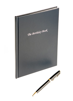 The Birthday Book - Blue