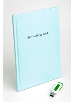 The Birthday Book - Pastel Blue