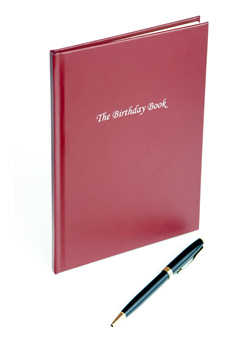 The Birthday Book - Red